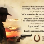 best arthur morgan quotes