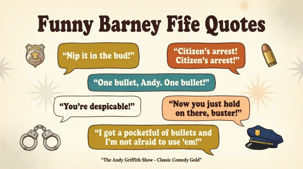 Funny Barney Fife Quotes