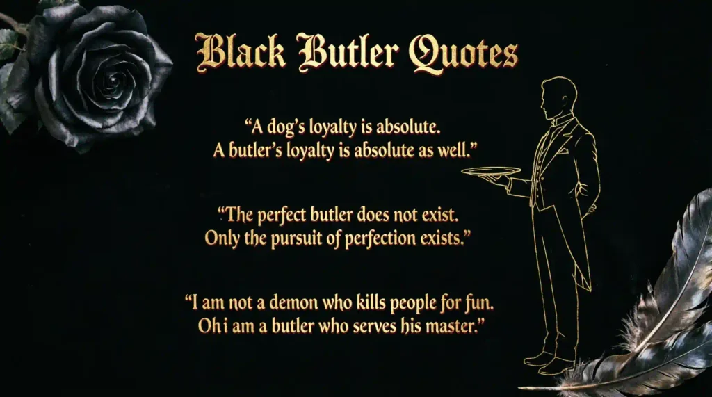 Black Butler Quotes for Instagram