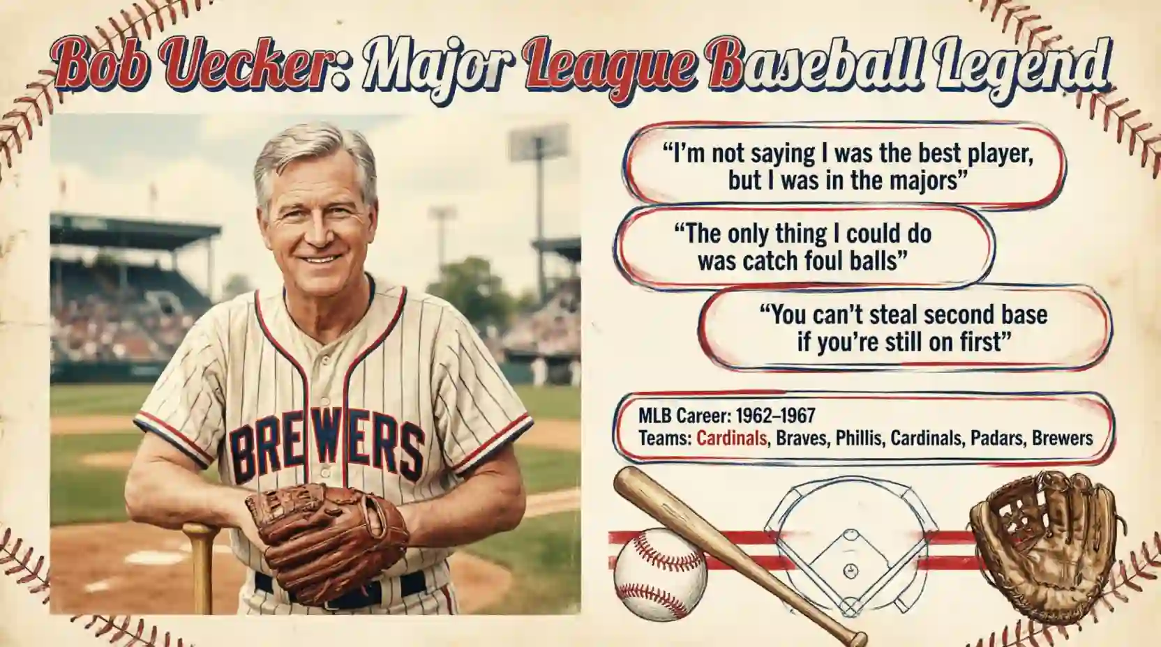 bob uecker major league quotes